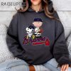 Snoopy Charlie Brown Woodstock Baseball Atlanta Braves Shirt 5 Untitled 16