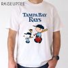 Snoopy Charlie Brown Woodstock Baseball Tampa Bay Rays Shirt 2 Untitled 13