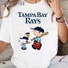 Snoopy Charlie Brown Woodstock Baseball Tampa Bay Rays Shirt 3 Untitled 8