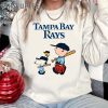 Snoopy Charlie Brown Woodstock Baseball Tampa Bay Rays Shirt 4 Untitled 5