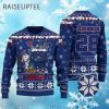 Snoopy New York Giants House Ugly Christmas Sweater 4 4