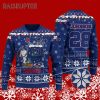 Snoopy New York Giants House Ugly Christmas Sweater 5 5