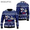 Snoopy New York Giants Ugly Christmas Sweater 2 2