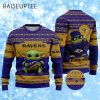 Star Wars Baby Yoda Baltimore Ravens Christmas Sweater 1 1