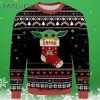 Star Wars Baby Yoda Frog Ugly Christmas Sweater 3 3