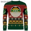 Star Wars Baby Yoda Grogu Ugly Christmas Star Wars Sweater 2 2