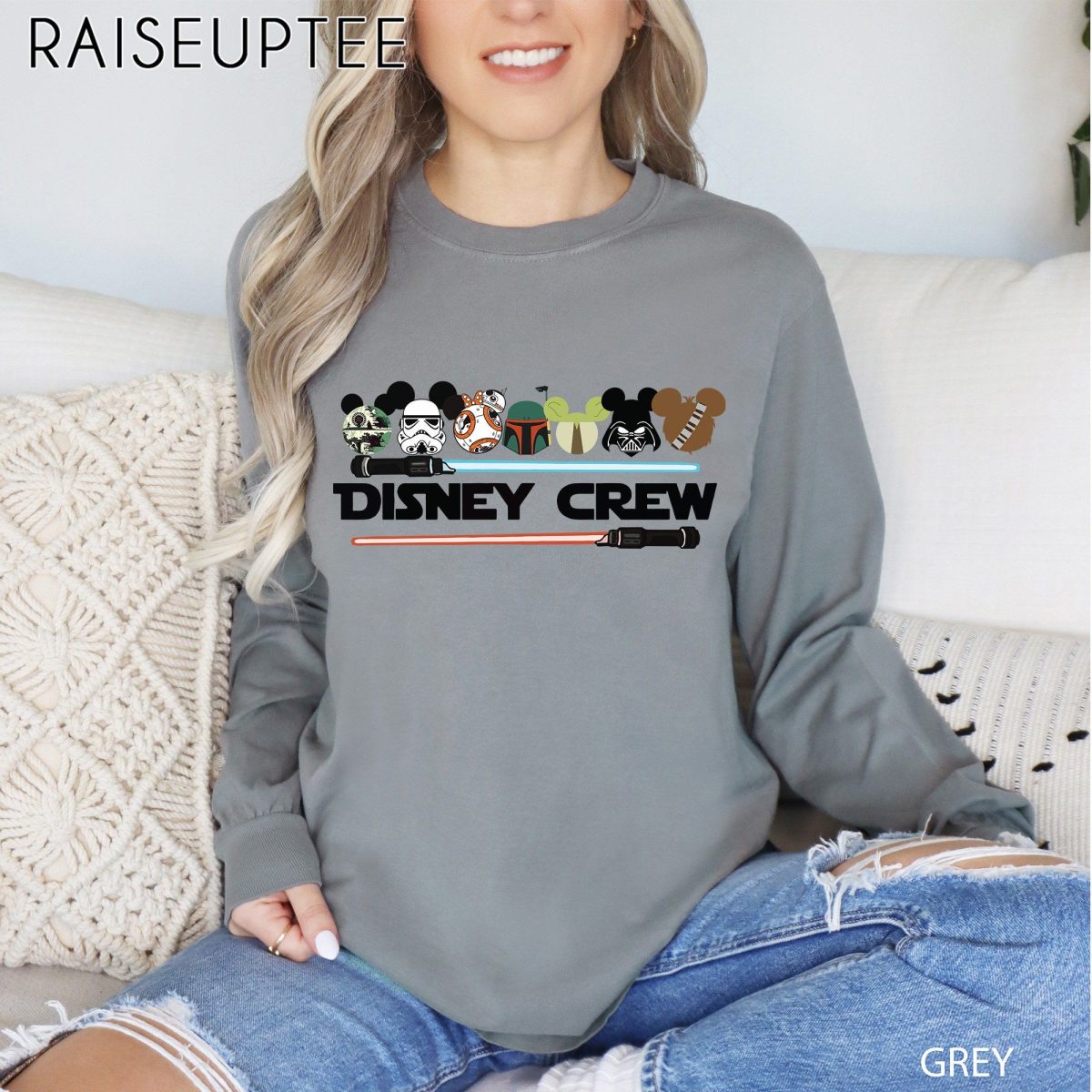 Star Wars Disney Crew Shirt Comfort Colors Disney Shirt Star Wars Family Shirt Disney Star Wars Shirt Disney Crew Shirt 161160 5