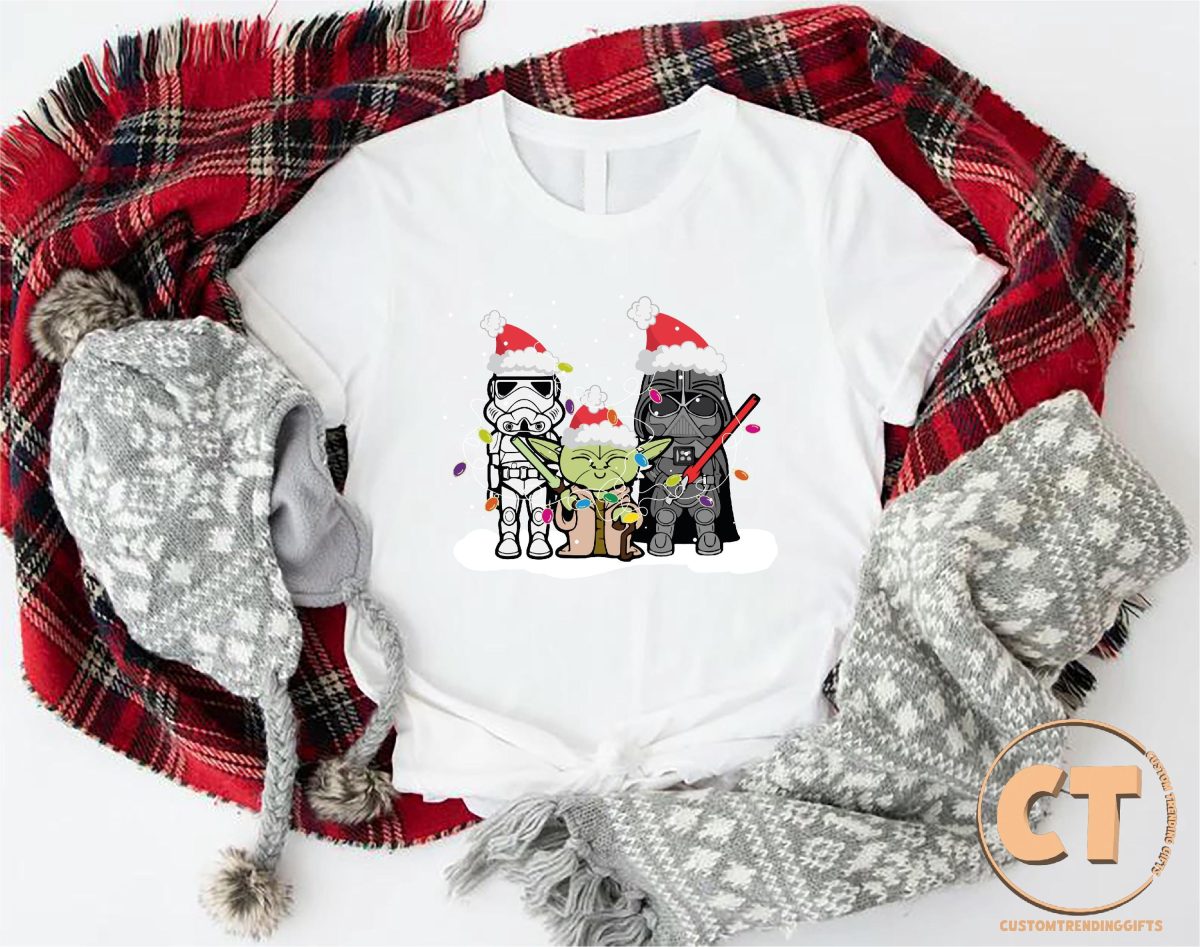 Star Wars Family Christmas Tshirt Galaxy Wars Christmas Shirt Disney Xmas Gift ShirtGalaxys Edge Holiday ShirtDisneyland Christmas Gift 6 1 scaled