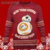 Star Wars May the Cheer BB 8 With You Unisex Raiseuptee Ugly Christmas Sweater 5 5