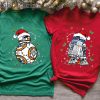 Star Wars R2 D2 BB 8 Christmas Shirt Disney Santa Xmas Shirt Disneyworld Christmas Trip Disneyland Xmas Shirt Family Matching Shirts 2