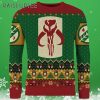 Star Wars Raiseuptee Merry Mandalorian Ugly Christmas Sweater 3 3