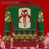 Star Wars Raiseuptee Merry Mandalorian Ugly Christmas Sweater 5 5