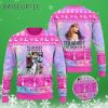 Taylor Swift The Eras Tour Pink Ugly Christmas Sweater 2024 3 3