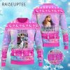 Taylor Swift The Eras Tour Pink Ugly Christmas Sweater 2024 4 4