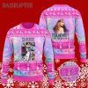 Taylor Swift The Eras Tour Pink Ugly Christmas Sweater 2024 5 5