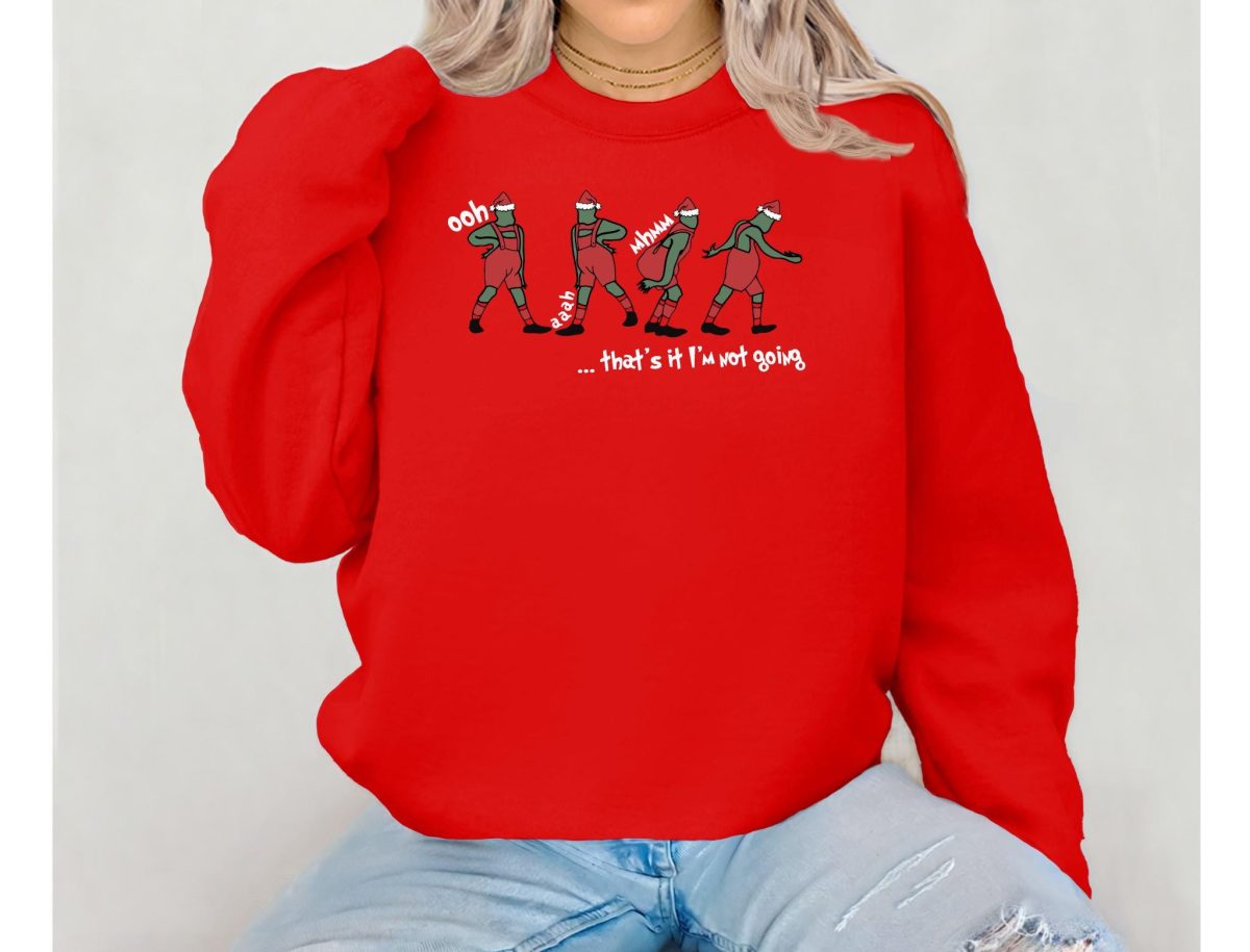 Thats It Im Not Going Sweatshirt Grin T Shirt Christmas Crewneck Christmas Gift Cute Xmas Tee unny Christmas Sweatshirt Trendy shirt 3