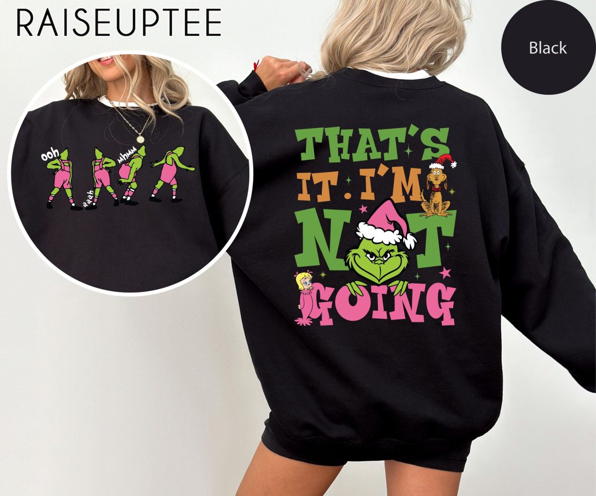 Thats It Im Not Going Sweatshirt Grinch Christmas Sweater Grinchmas Shirt Funny Grinch Christmas Sweatshirt Holiday Sweatshirt 3 scaled