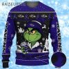 The Grinch Drink Coffee Baltimore Ravens Ugly Christmas Sweater 1 1