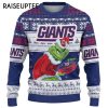 The Grinch New York Giants All Over Print 3D Ugly Christmas Sweater 2 2