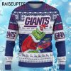 The Grinch New York Giants All Over Print 3D Ugly Christmas Sweater 4 4