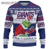 The Grinch New York Giants Ugly Christmas Sweater 2 2