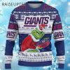 The Grinch New York Giants Ugly Christmas Sweater 4 4