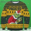 The Grinch Stole Green Bay Packers NFL Ugly Christmas Sweater 3 3