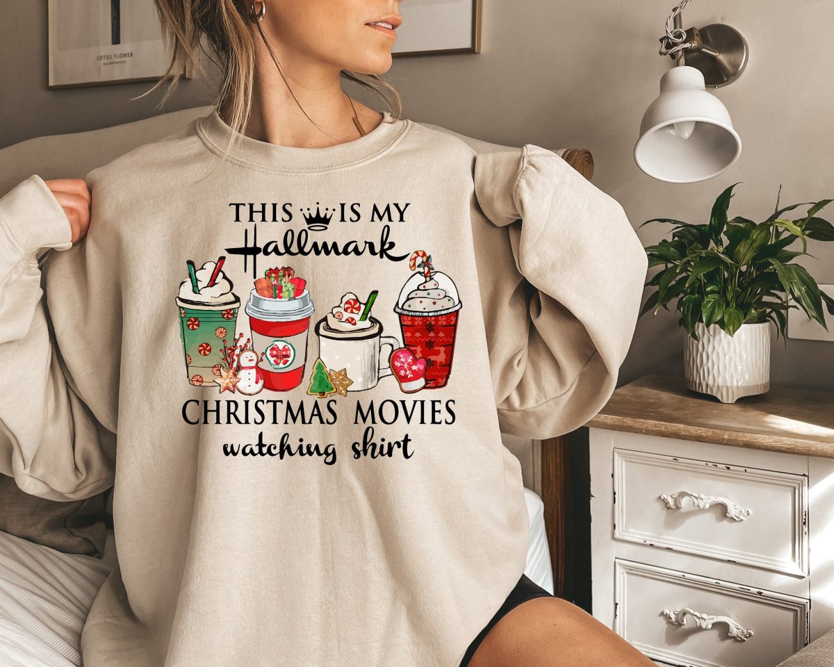 This Is My Movie Watching Tshirts Hallmark Christmas Movies Sweatshirt Holiday Spirit Shirts Cute Christmas Shirt Matching Gift for her 2 1 scaled