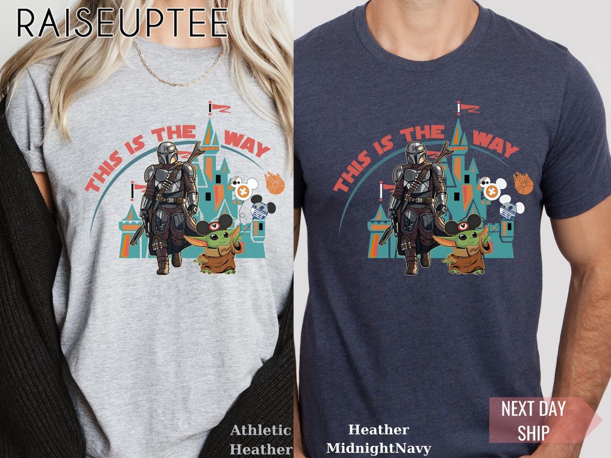 This Is The Way Shirt Mandalorian Inspried Shirt Disney Trip Unisex Tee for Star Wars Fans 1 scaled