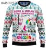 Time To Be A Unicorn Christmas Sweater Raiseuptee 2 2