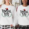 Tinsel Tits Jingle Balls Sweatshirt Best Couple Ugly Christmas Sweaters3