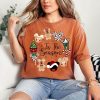 Tis The Season Christmas Sweatshirt Christmas Mickey Sweatshirt Magic Kingdom Christmas Sweater Mickey and Friends Christmas Crewneck 5