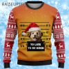 Too Late To be Good Funny Bulldog Dog Ugly Christmas Sweater 1 1