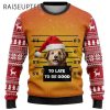 Too Late To be Good Funny Bulldog Dog Ugly Christmas Sweater 2 2