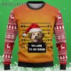 Too Late To be Good Funny Bulldog Dog Ugly Christmas Sweater 3 3