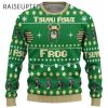 Tsuyu Asui Frog Ugly Christmas Sweater Cute Frog Holiday Sweater 2 2