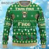 Tsuyu Asui Frog Ugly Christmas Sweater Cute Frog Holiday Sweater 4 4