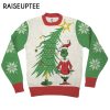 Ugly Christmas Sweaters Grinch Crewneck Sweatshirts 2 2