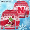 Ugly Christmas Sweaters Grinch Nebraska Cornhuskers 4 4