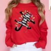 Ugly Funny Christmas Sweater Ideas If That Thing Had 9 Lives She Just Spent Them All Sweatshirt3