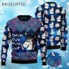 Unicorn Shuh Duh Fuh Cup Christmas Sweater 4 4