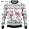 Unique Flamingo Ugly Christmas Sweater 2 2