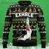 Womens Unicorn Christmas Sweater Yoga Exhale 3 3