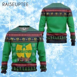 Wu Tang Clan Hip Hop Team With Hive Bee Ugly Christmas Sweater 1 1