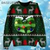 Wu Tang Clan Logo With Chandelier Ugly Christmas Sweater 4 4