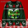 Wu Tang Clan Logo With Chandelier Ugly Christmas Sweater 5 5