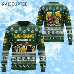 Wu Tang Clan Sleighin' It Ugly Sweater 1 1