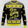 Wu-tang Macho Mans The Cream Of The Top Christmas Vacation Ugly Sweater Mens Raiseuptee