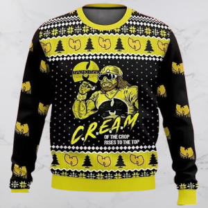 Wu-tang Macho Mans The Cream Of The Top Christmas Vacation Ugly Sweater Mens Raiseuptee