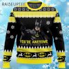 You Are Awesome Batman Ugly Sweater 4 4